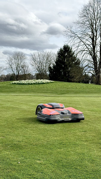 Mähroboter in Action