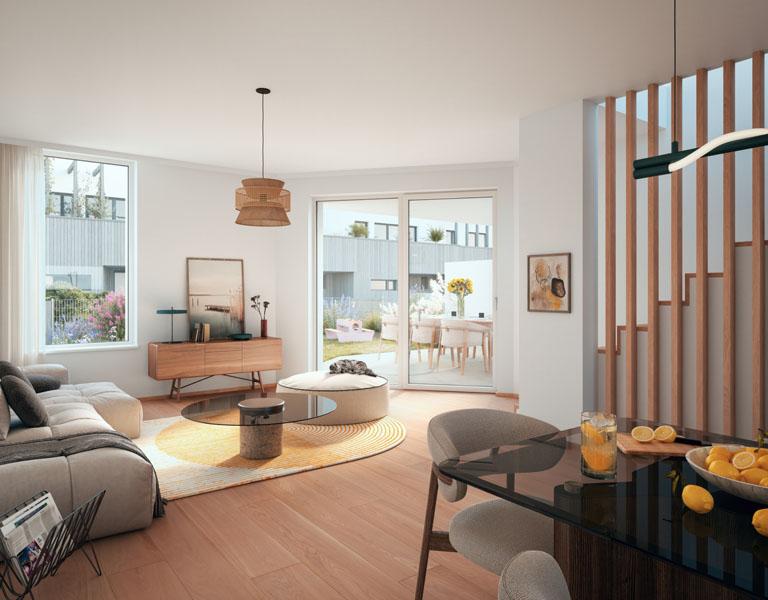 Werfring AmHafen6 8 Top06 08 Wohnzimmer sunset highres