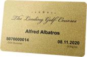 Leading Golf Card