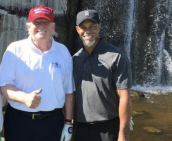 Trump und Tiger Woods 2017 01 02 um 13.47.29