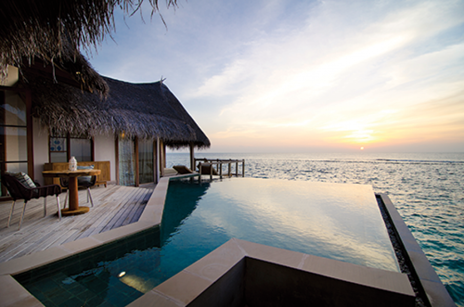 Jumeirah Vittaveli Water Villa Private Pool