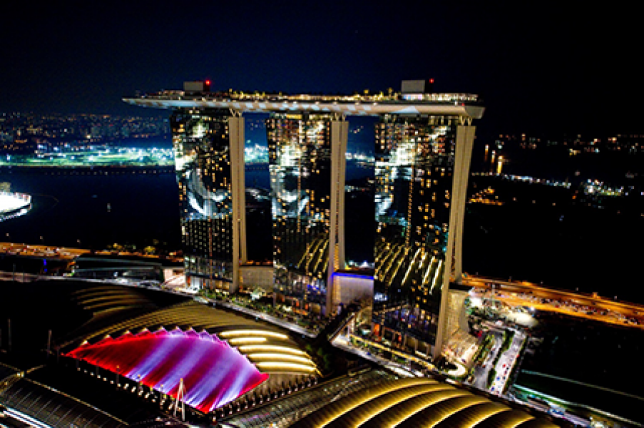 Marina Bay Sands Night