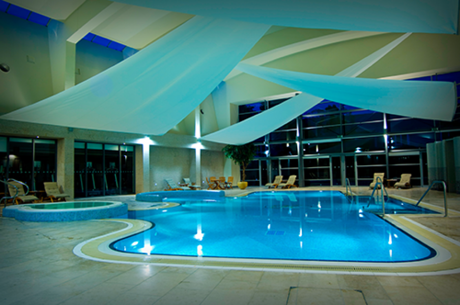 Swimming Pool at night