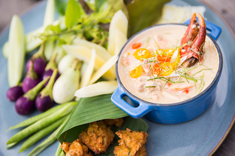 Trisara seafood dish