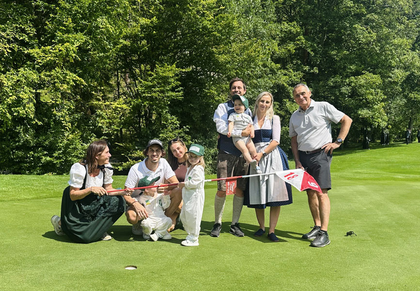 Wittmann Familiy in Feierlaune