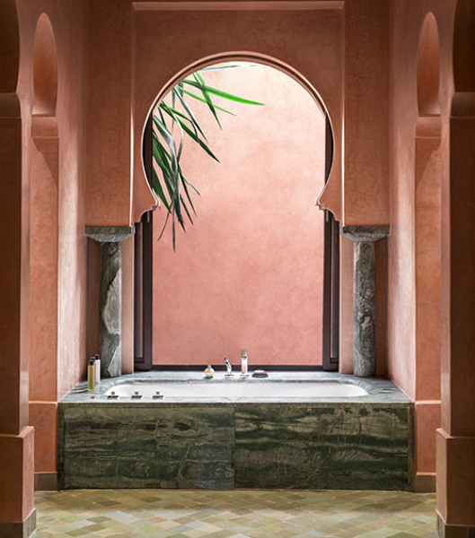 Amanjena Pavilion Bathroom