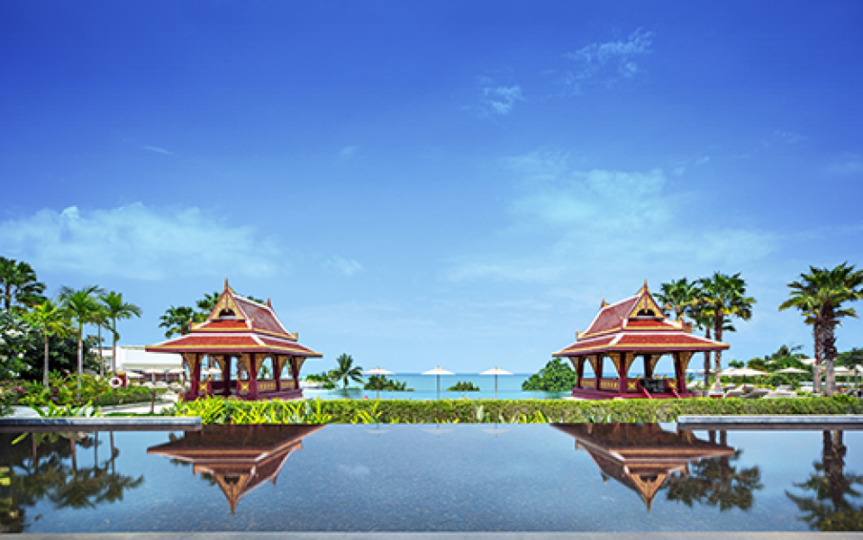 Amatara Resort Wellness View from Lobby6