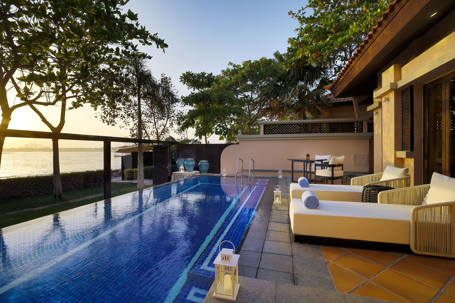 Anantara The Palm Dubai Resort One Bedroom Beach Pool Villa Swimming Pool © Anantara Hotels, Resorts & Spas 1