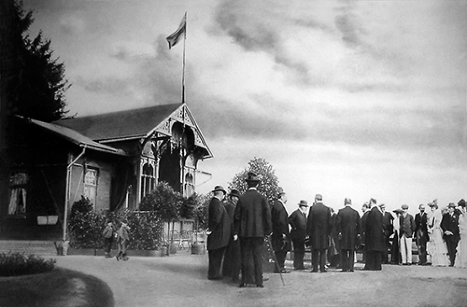 Marienbad 21.8.1905 festliche Eroeffnung des Klubs Kopie