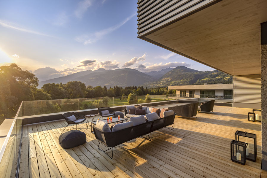 Penthouse Suiten im Dolomitengolf Suites