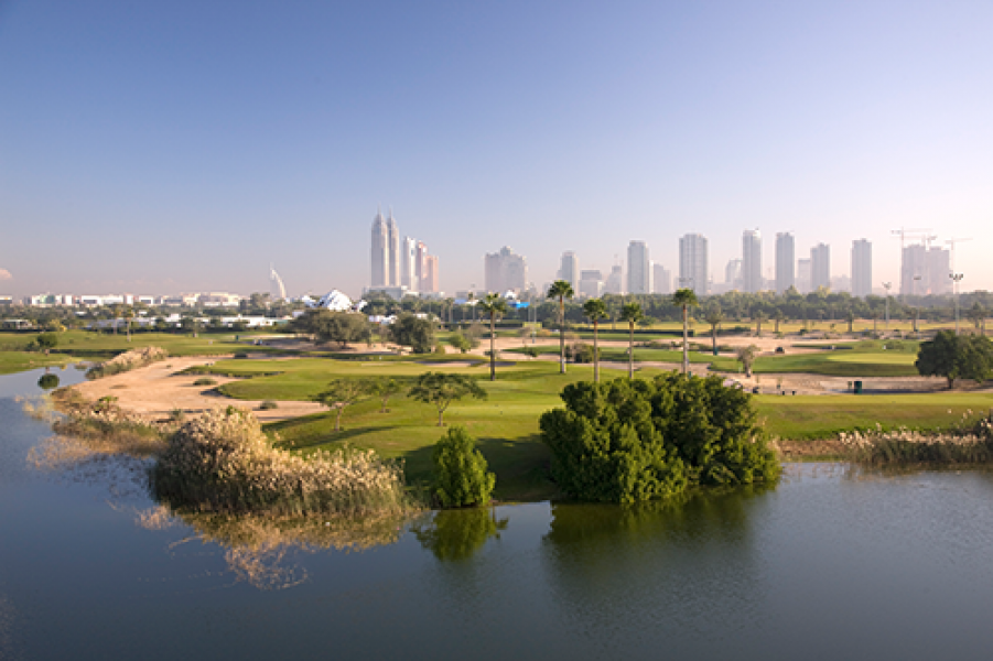 Dubai EGC Faldo Course 2nd Hole