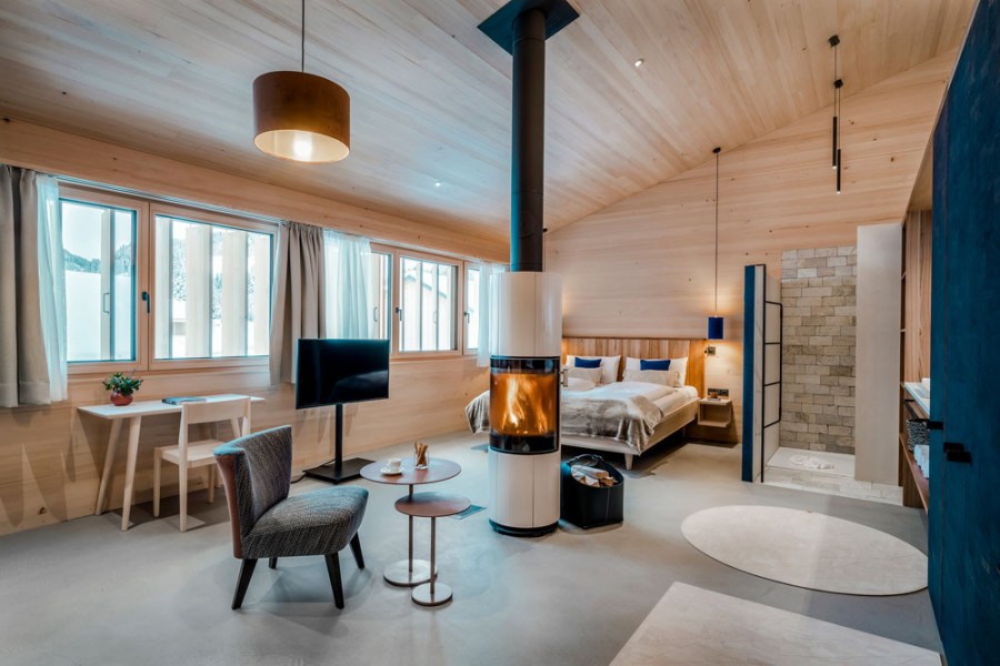 Wohnbereich Fuchsegg Eco Lodge www.guenterstandl.de 15