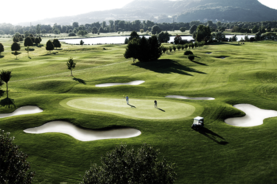 Golfplatz Detail