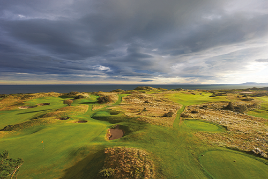 Panorama from tee 3 European Club