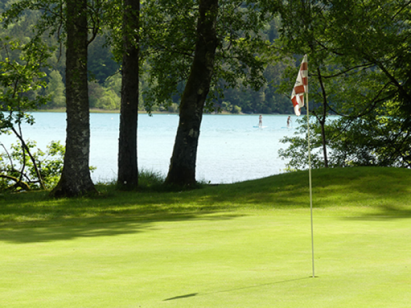 Fuschl Golfer Seeloch