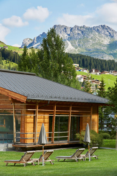 Post Lech Garten Haus Liegen