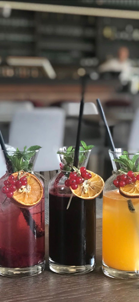 Hausgemachte Limonaden