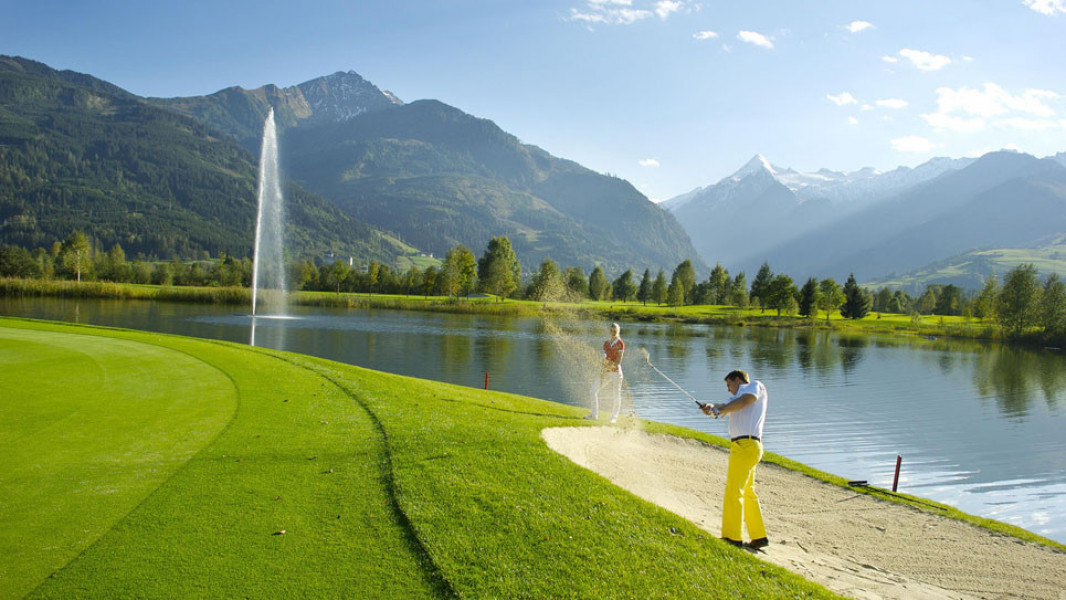 salzburgerhof abschlag am golf club zell am see kaprun