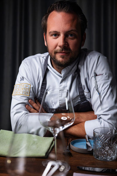 Kuechenchef und Gastgeber Christoph Parzer Bild Christian Huber
